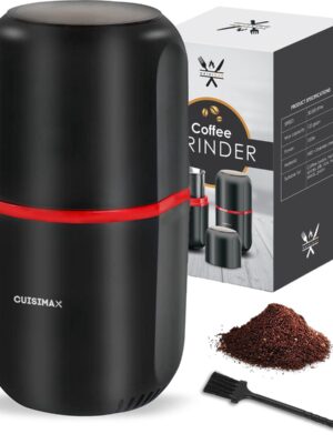 Koffie Cuisimax Elektrische koffiemolen - One touch bediening - Koffiebonen maler - Kruidenmolen