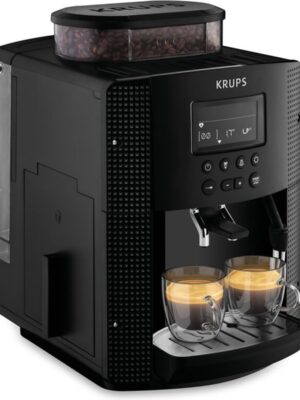 Koffie Krups Essential EA8150 - Volautomatische espressomachine - Zwart
