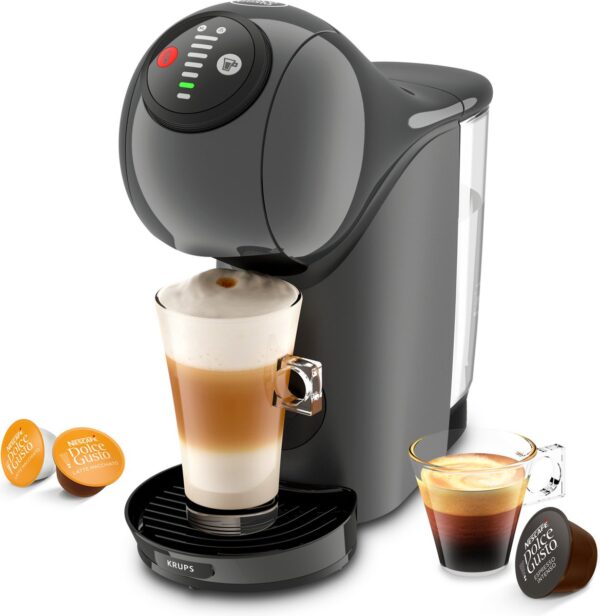 Koffie Krups Nescafé® Dolce Gusto® GENIO S KP243B - Koffiecupmachine - Antraciet