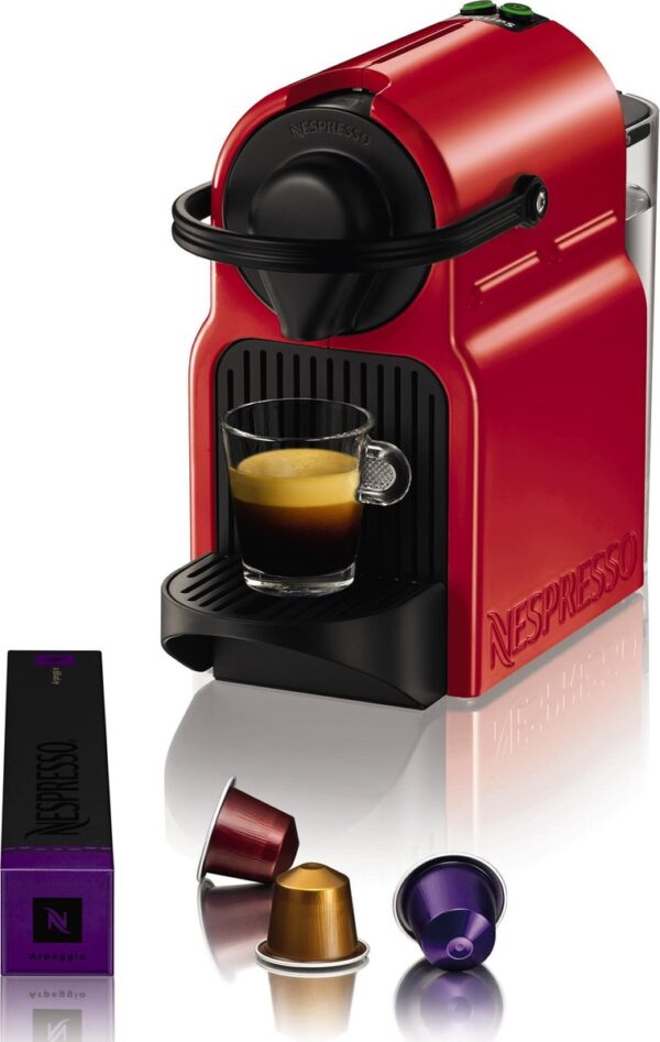 Koffie Krups Nespresso Inissia XN1005 - Koffiecupmachine - Rood