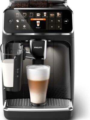 Koffie Philips LatteGo 5400 serie EP5441/50 - Espressomachine - Zwart/RVS