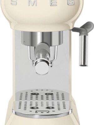Koffie SMEG ECF01CREU - Handmatige espressomachine - Crème - Stoompijp