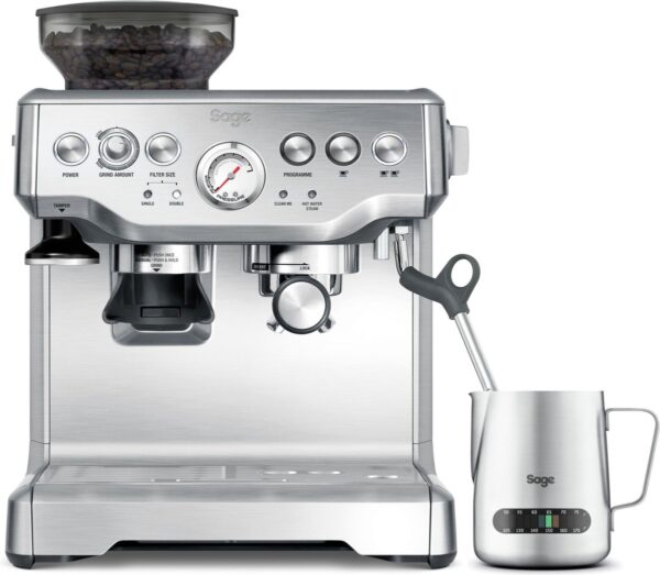 Koffie Sage the Barista Express™ Brushed Stainless Steel Pistonmachine RVS