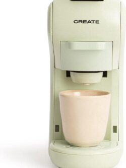 Koffie CREATE POTTS STYLANCE Koffiemachine - Koffiecupmachine - Capsule Koffiezetapparaat - Nespresso, Dolce Gusto - 1450W - Groen
