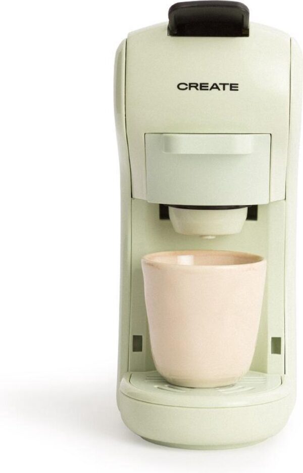 Koffie CREATE POTTS STYLANCE Koffiemachine - Koffiecupmachine - Capsule Koffiezetapparaat - Nespresso, Dolce Gusto - 1450W - Groen