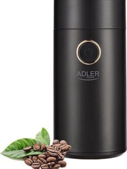 Koffie Adler AD 4446 BG - Koffiemolen - zwart goud