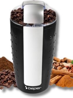 Koffie Beper Koffiemolen - Elektrische Koffiemolen - Koffiebonen Maler - Kruidenmolen - Coffee Grinder - Zwart