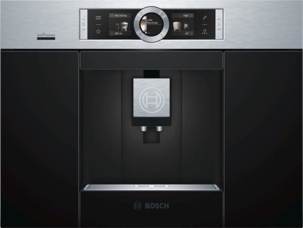 Koffie Bosch CTL636ES6 Serie 8 - Inbouw espresso volautomaat - WiFi