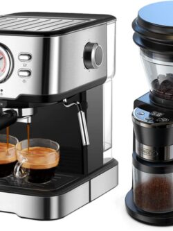 Koffie Coffee Grinder & Coffee Machine - Turkse Koffiezetapparaat Bonen Maler 34 Standen - French Press Koffie Apparaat