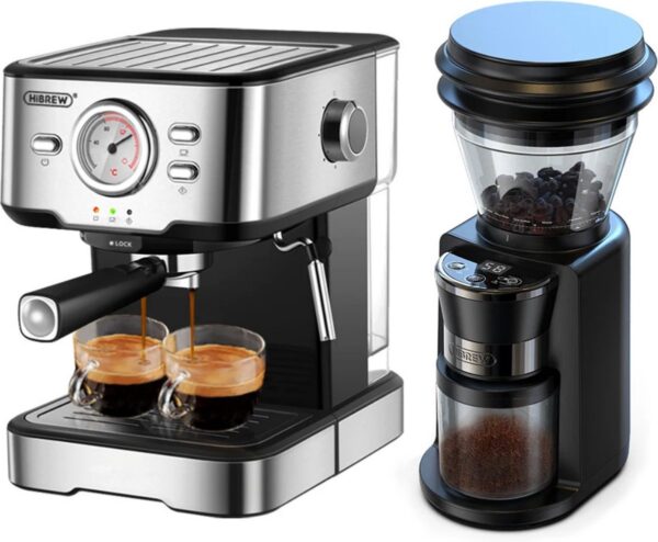 Koffie Coffee Grinder & Coffee Machine - Turkse Koffiezetapparaat Bonen Maler 34 Standen - French Press Koffie Apparaat
