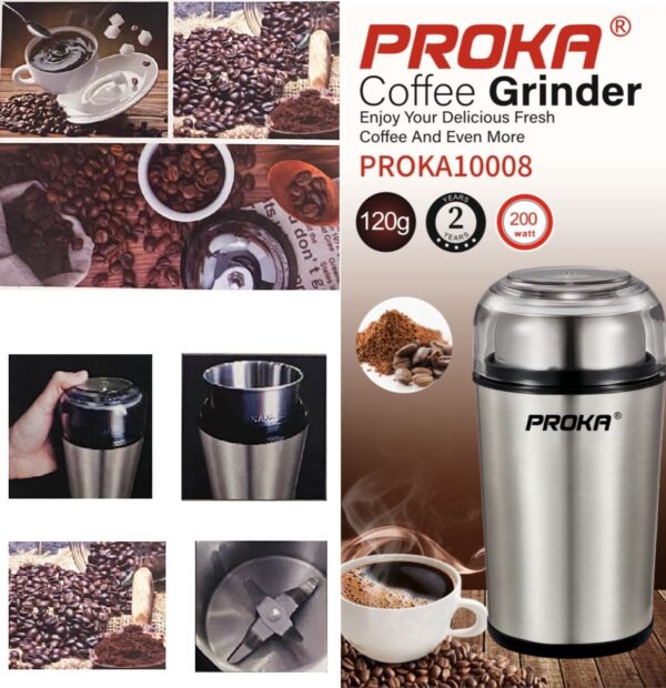 Koffie Elektrische koffie molen - Grinder rvs 120g | Multifunctionle Bonenmalers | Kruidenmolen