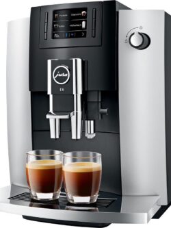 Koffie JURA E6 - Platina (EC) - Model 2022 - volautomatische espressomachine
