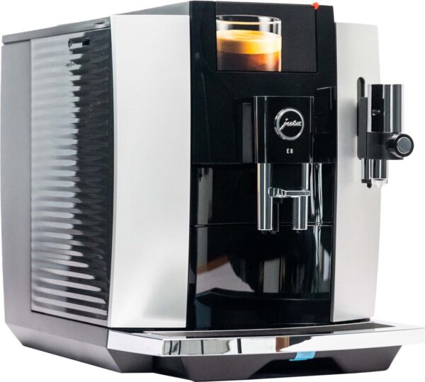 Koffie JURA E8 - Volautomatische espressomachine - Piano Black - EB