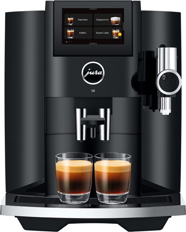 Koffie JURA S8 - Volautomatische espressomachine - Piano Black - EB - Model 2024