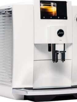 Koffie Jura E4 - Volautomatische espressomachine - Piano White