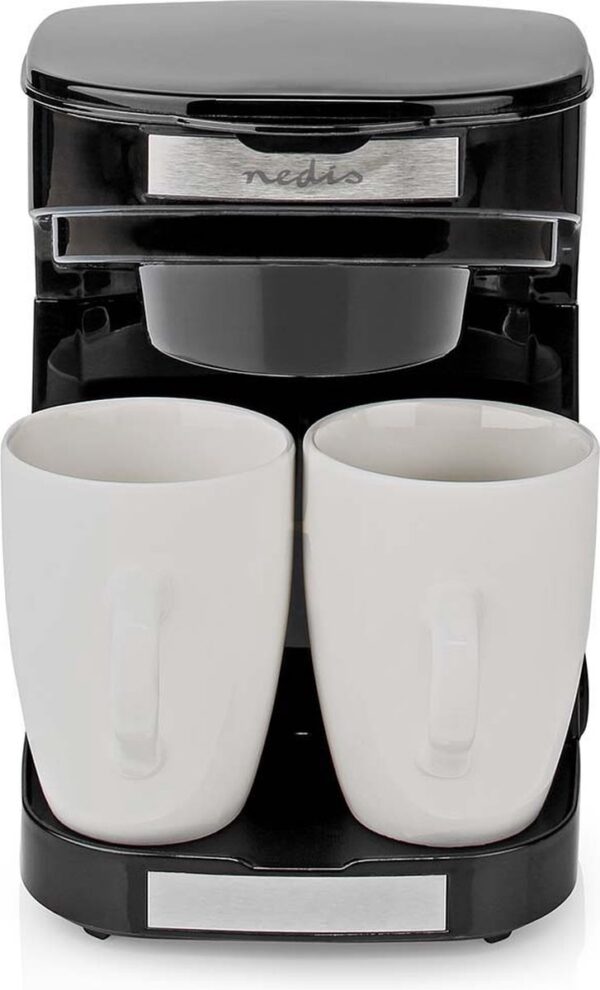 Koffie Nedis Koffiezetapparaat - Filter Koffie - 0.25 l - 2 Kopjes - Zwart