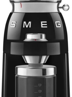 Koffie SMEG CGF01BLEU - Elektrische koffiemolen - Zwart - 30 maalstanden