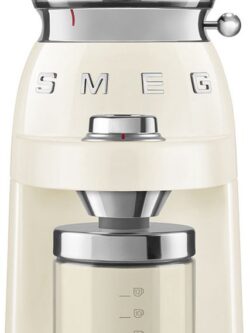 Koffie SMEG CGF11CREU - Elektrische koffiemolen - Crème - 30 maalstanden