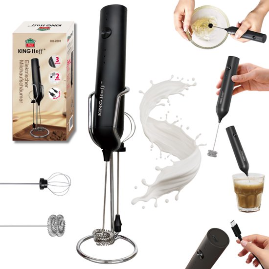 KINGHoff KH-2001 elektrische melkopschuimer