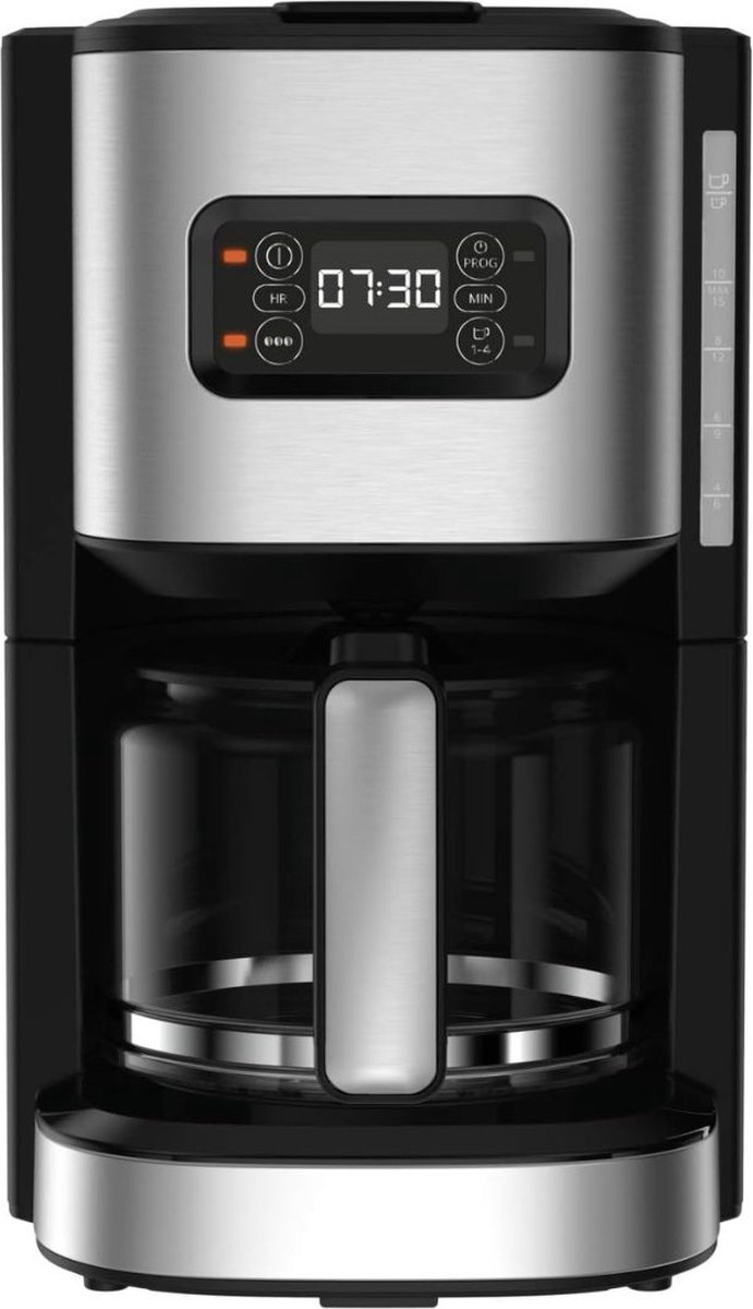 DailySupplies Espressomachine zwart en zilver